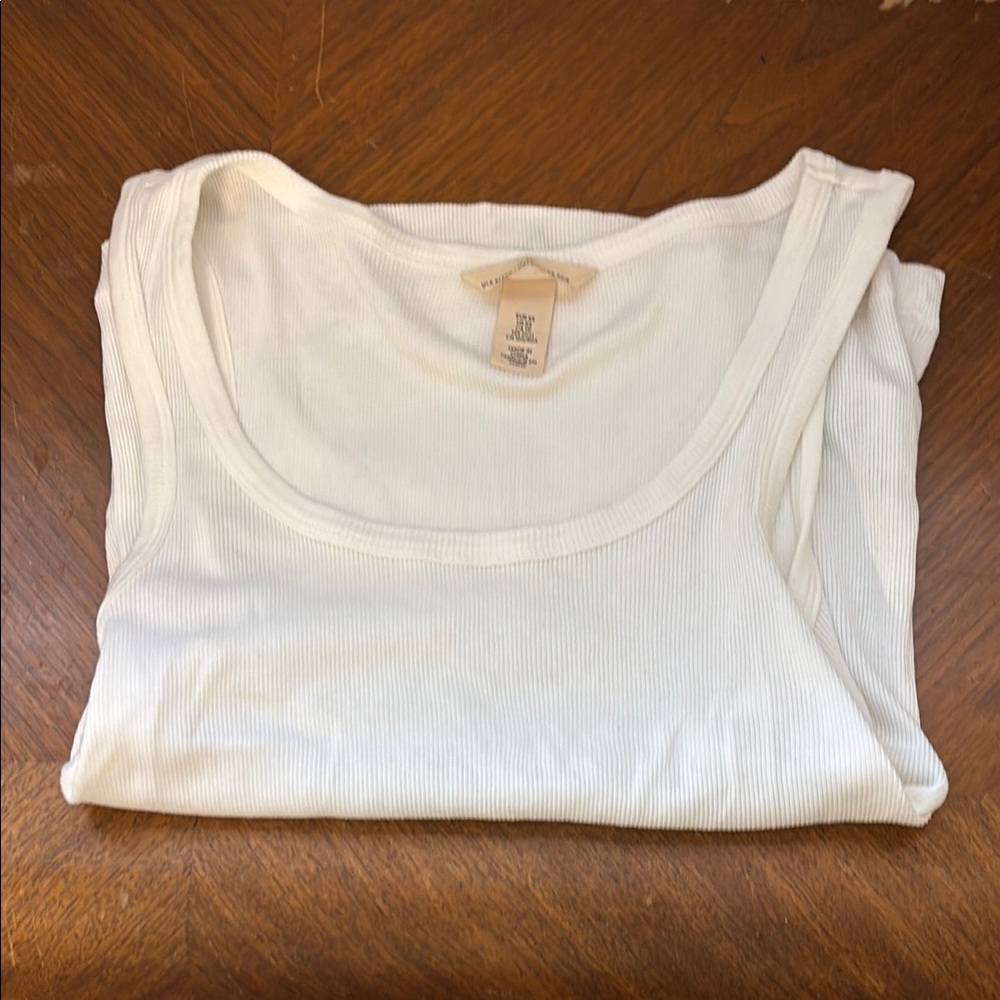 H&M White Tank Top
